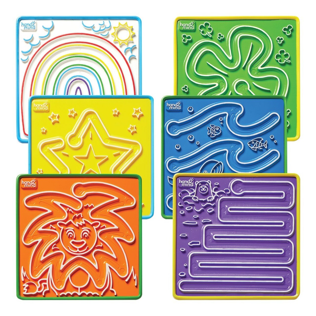 Kaplan Early Learning Company Mindful Mazes - 6 Double-Sided Boards